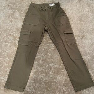 Women's Olive Cargo Pants